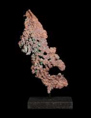 A SPECIMEN OF NATIVE COPPER A SPECIMEN OF NATIVE COPPER