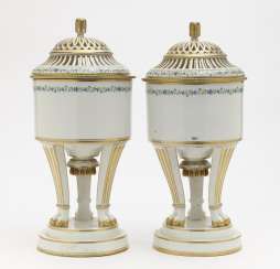 A pair of cooling vessels. Vienna, 1791 A pair of cooling vessels. Vienna, 1791