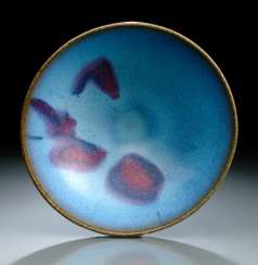 BLUE SPOTTED 'JUNYAO GLAZED'CUP BLUE SPOTTED 'JUNYAO GLAZED'CUP
