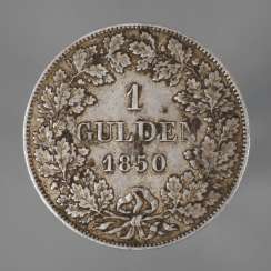Guilder Of Bavaria 1850 Guilder Of Bavaria 1850