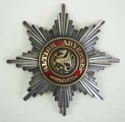 Mecklenburg-Schwerin: Order of the Griffin, Grand Cross Breast Star - personal copy of Grand Duke Friedrich Franz III. Mecklenburg-Schwerin: Order of the Griffin, Grand Cross Breast Star - personal copy of Grand Duke Friedrich Franz III.