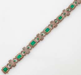 Representative Emerald And Diamond Bracelet Representative Emerald And Diamond Bracelet