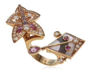 VAN CLEEF & ARPELS 'CERF-VOLANTS' RING VAN CLEEF & ARPELS 'CERF-VOLANTS' RING