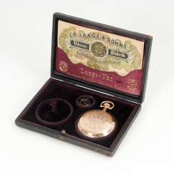 Red-gold Savonnette in the original case, A LANGE ; SÖHNE / GLASHÜTTE Red-gold Savonnette in the original case, A LANGE ; SÖHNE / GLASHÜTTE