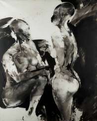 FRANCOIS FRANTA (FRANTIŠEK MERTL) in 1930, the Czech Republic, in the South of France, 'MOTHER AND DAUGHTER' (1987) FRANCOIS FRANTA (FRANTIŠEK MERTL) in 1930, the Czech Republic, in the South of France, 'MOTHER AND DAUGHTER' (1987)
