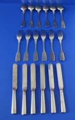 Table set for 6 persons (18 subjects), 1854 Table set for 6 persons (18 subjects), 1854