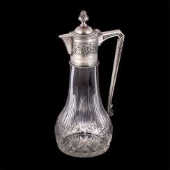 Russian prize decanter in the art Nouveau style Russian prize decanter in the art Nouveau style