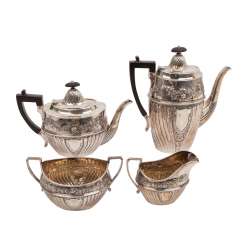SHEFFIELD 4-teilig Kaffee-/Teekern, 1893, England SHEFFIELD 4-teilig Kaffee-/Teekern, 1893, England