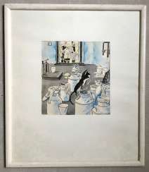 Romane D.J. eine Illustration für die Zeitschrift Romane D.J. eine Illustration für die Zeitschrift