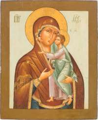 LARGE-SCALE ICON OF THE MOTHER OF GOD OF TOLGA (TOLGSKAJA) LARGE-SCALE ICON OF THE MOTHER OF GOD OF TOLGA (TOLGSKAJA)