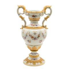 MEISSEN magnificent amphora vase, 20. Century MEISSEN magnificent amphora vase, 20. Century