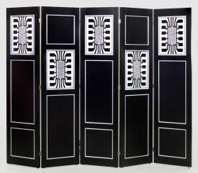 Large folding screen by Petrus Wandrey Large folding screen by Petrus Wandrey
