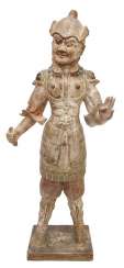 Figure of a Lokapala from Earthenware Figure of a Lokapala from Earthenware