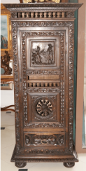 Wardrobe in the Breton style, XIX century Europe Wardrobe in the Breton style, XIX century Europe
