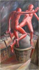 Naked on the city - unknown artist Naked on the city - unknown artist
