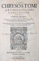 Chrysostom,J. Chrysostom,J.