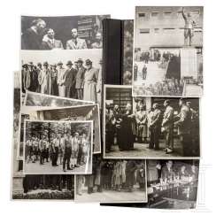 Karl Tempel, Mayor of Munich - Photo album with approx. 60 photos and seven large-format photos from the visit of the German-Italian Cultural Society in Milan, 1937 Karl Tempel, Mayor of Munich - Photo album with approx. 60 photos and seven large-format photos from the visit of the German-Italian Cultural Society in Milan, 1937