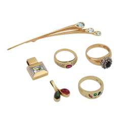 Jewelry mixed lot of 6 pieces, Jewelry mixed lot of 6 pieces,