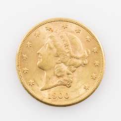 USA /GOLD - 20 Dollars 1900 USA /GOLD - 20 Dollars 1900