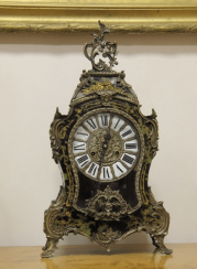 Kaminuhr Boulle Frankreich 1860 G Kaminuhr Boulle Frankreich 1860 G