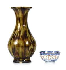 Shiwan-Flaschenvase Und Reis- Shiwan-Flaschenvase Und Reis-