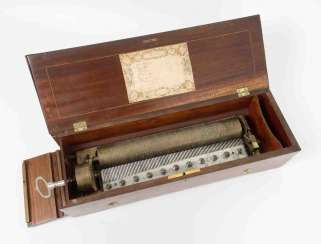 Cylinder music box Cylinder music box