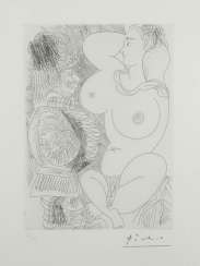 PABLO PICASSO 1881 Málaga - 1973 Mougins SHEET 37 FROM THE SERIES '156 GRAVURES' PABLO PICASSO 1881 Málaga - 1973 Mougins SHEET 37 FROM THE SERIES '156 GRAVURES'