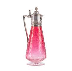 Rare crystal decanter. Faberge Rare crystal decanter. Faberge