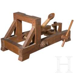 Detailed model of an ancient catapult, around 1900 Detailed model of an ancient catapult, around 1900