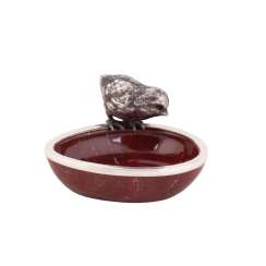 Decorative tray with figure of a Sparrow Decorative tray with figure of a Sparrow