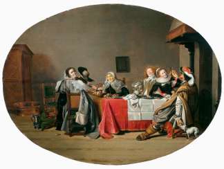 Elegant Company. Hendrick Gerritsz. Pot Elegant Company. Hendrick Gerritsz. Pot