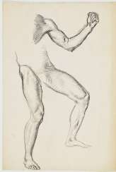 A seated male Nude A seated male Nude