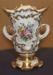 Vase with flowers by the children's service. The Imperial porcelain factory Vase with flowers by the children's service. The Imperial porcelain factory