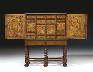 A SOUTH GERMAN WALNUT, ASH, INDIAN ROSEWOOD, FRUITWOOD AND M... A SOUTH GERMAN WALNUT, ASH, INDIAN ROSEWOOD, FRUITWOOD AND M...
