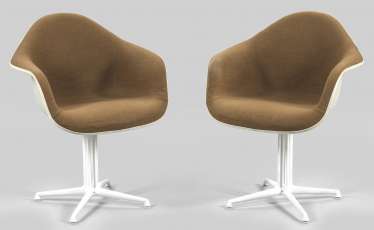 Few DAL armchairs by Charles & Ray Eames Few DAL armchairs by Charles & Ray Eames