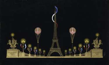 Exposition Universelle Paris 1900, Set Design for the Musical Revue Exposition Universelle Paris 1900, Set Design for the Musical Revue