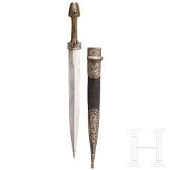 Silver-mounted and diamond-adorned Kinzal, Caucasus, around 1900 Silver-mounted and diamond-adorned Kinzal, Caucasus, around 1900
