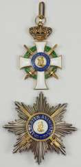 Saxony: Albrechtsorder, 2. Model (1876-1918), great cross set with swords. Saxony: Albrechtsorder, 2. Model (1876-1918), great cross set with swords.