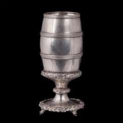 Russian silver Cup on the topic of winemaking. I. Sazikov Russian silver Cup on the topic of winemaking. I. Sazikov