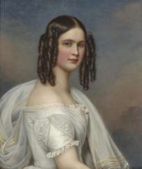 Hildegard Princess of Bavaria. 1844 (1825 Würzburg - 1864 Vienna). 1781 Mainz - 1858 Munich. Joseph Stieler Hildegard Princess of Bavaria. 1844 (1825 Würzburg - 1864 Vienna). 1781 Mainz - 1858 Munich. Joseph Stieler
