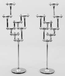 Two plug-in light fixtures from nail Two plug-in light fixtures from nail