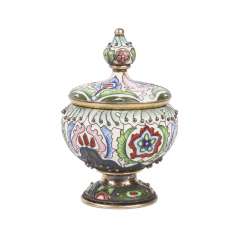 Russian small vase. workshop F. Ruckert Russian small vase. workshop F. Ruckert