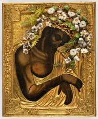 THE SUFFERING CHRIST WITH A CROWN OF THORNS THE SUFFERING CHRIST WITH A CROWN OF THORNS
