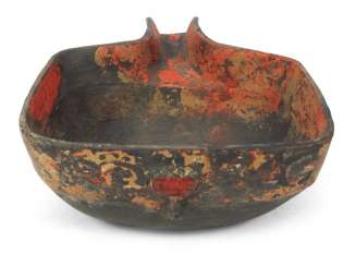 Giessgefäss (yi) from painted clay Giessgefäss (yi) from painted clay