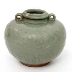 Jar with celadon glaze. Yuan dynasty (1279-1368) Jar with celadon glaze. Yuan dynasty (1279-1368)