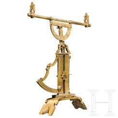 Gun alignment device, signed and dated "RM Paris 1791" Gun alignment device, signed and dated "RM Paris 1791"