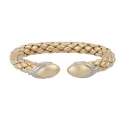 CHIMENTO bracelet with braid pattern CHIMENTO bracelet with braid pattern