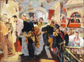 ATTRIBUTED TO VALENTIN ALEKSANDROVICH SEROV (1865-1911) ATTRIBUTED TO VALENTIN ALEKSANDROVICH SEROV (1865-1911)