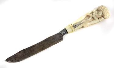 Knife with figural handle Knife with figural handle