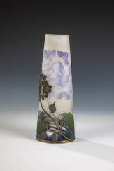 Vase avec Hortensia et Silbermontierung Vase avec Hortensia et Silbermontierung